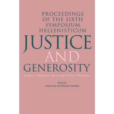 按需印刷 Justice and Generosity:Studies in Hellenistic Socia