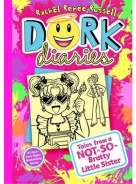 现货Dork Diaries 16: Tales from a Not-So-Bratty Little Sister 女版小屁孩 朵拉日记 章节桥梁书 进口原版书籍  精装