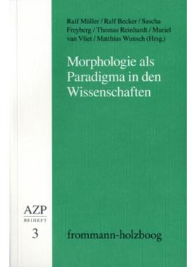 预订【德语】 Morphologie als Paradigma in den Wissenschaften: