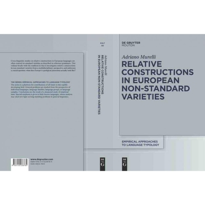 按需印刷DGYT Relative Constructions in European Non Standard Varieties[9783110238785]