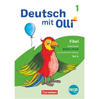预订【德语】 Deutsch mit Olli - Erstlesen - Ausgabe 2021 - 1. Schuljahr Arbeitsheft[9783060849949]