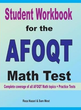 按需印刷Student Workbook for the  AFOQT  Math Test[9781646120833]
