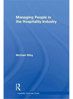 按需印刷不退不换Managing People in the Hospitality Industry[9781138296862]