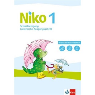 预订不退不换德语 Niko 1 - Schreiblehrgang Lateinische Ausgangsschrift Klasse 1[9783123106781]