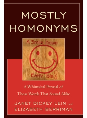 按需印刷Mostly Homonyms[9780761858331]