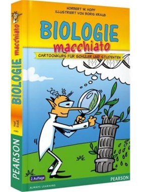 预订【德语】 Biologie macchiato:Cartoonkurs für Schüler und Studenten