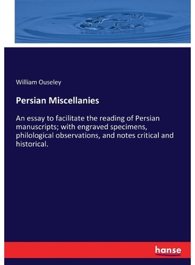 按需印刷Persian Miscellanies[9783337288945]