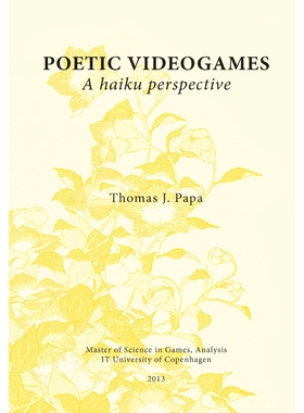 按需印刷不退不换Poetic Videogames[9781291667103]
