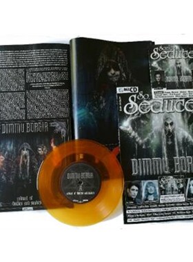 预订不退不换德语 Titelstory Dimmu Borgir, m. orange-transparenter 7''-Vinylsingle (Schallplatte)  + Audio-CD:Mit 7''-Vin