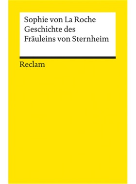 预订【德语】 Geschichte des Fräuleins von Sternheim[9783150079348]