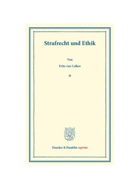 预订【德语】Strafrecht und Ethik: