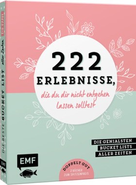 预订【德语】222 Erlebnisse, die du dir nicht entgehen lassen solltest - Die genialsten Buck