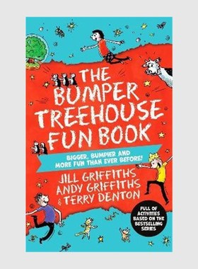 英文原版 The Bumper Treehouse Fun Book: bigger, bumpier and more fun than ever before! 原版进口图书籍【上海外文书店】
