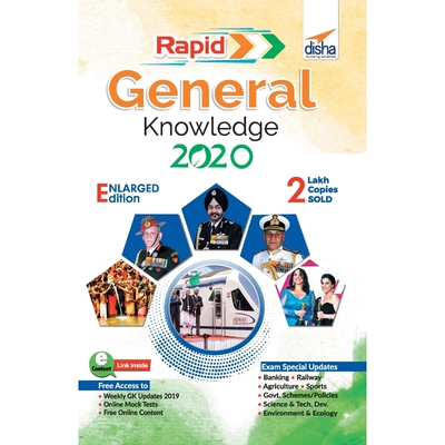 按需印刷不退不换Disha's Rapid General Knowledge 2020 for Competitive Exams 2nd Edition[9789388919302]
