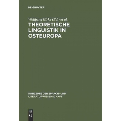 按需印刷DEG Theoretische Linguistik in Osteuropa[9783484220171]
