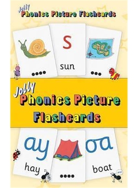 预订Jolly Phonics Picture Flash Cards:in Precursive Letters