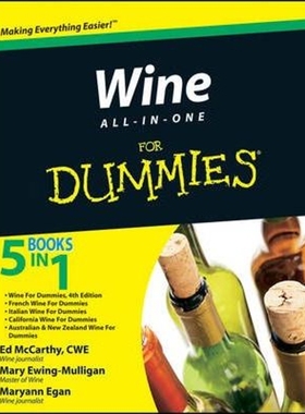 预订Wine All-in-One For Dummies