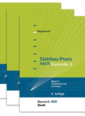 预订【德语】Stahlbau-Praxis nach Eurocode 3, 3 Bde.. Bd.1-3[9783410299813]