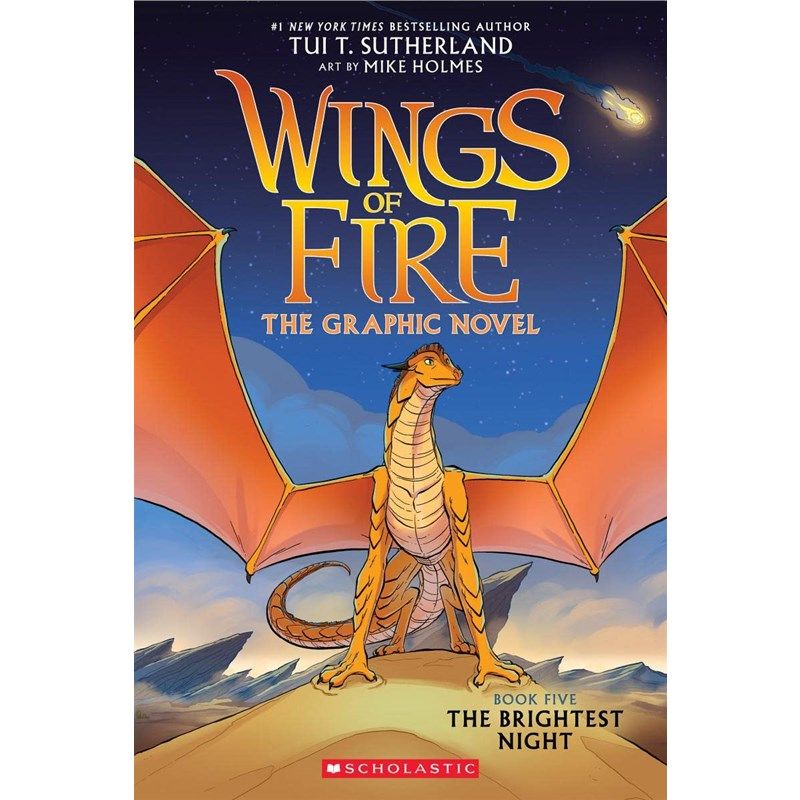 现货 英文原版 漫画 火翼飞龙5 屠龙蛇的生死之战 Wings of Fire: The Brightest Night: 儿童读物【外文书店】图片