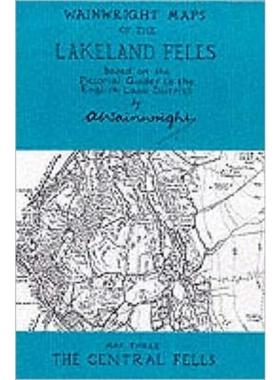 预订Wainwright Maps of the Lakeland Fells