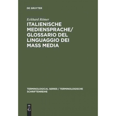 按需印刷不退不换DEG Italienische Mediensprache   Glossario del linguaggio dei mass media[9783899490275]