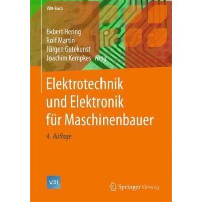 预订【德语】 Elektrotechnik und Elektronik für Maschinenbauer: