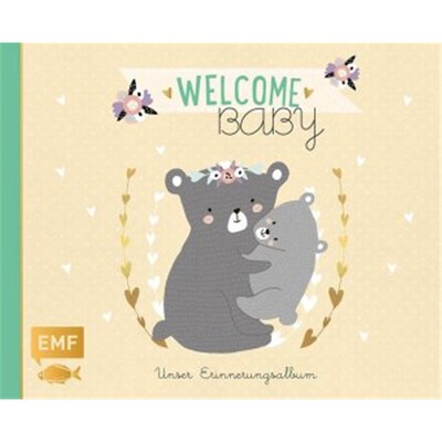 预订不退不换德语Welcome Baby - Unser Erinnerungsalbum: