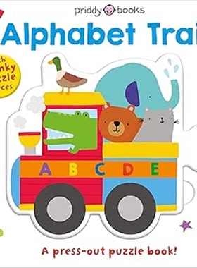 现货Puzzle and Play: Alphabet Train[9781684490943]