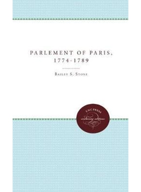 按需印刷The Parlement of Paris, 1774-1789[9780807897904]