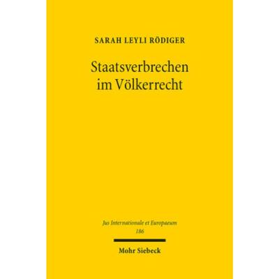 预订【德语】 Staatsverbrechen im VOlkerrecht:Zivilgese