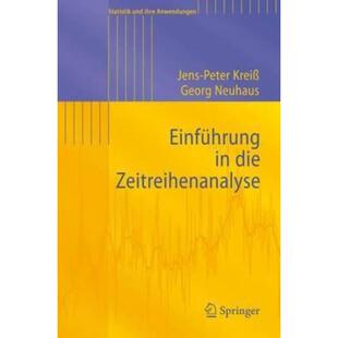 预订不退不换德语 Einführung in die Zeitreihenanalyse:
