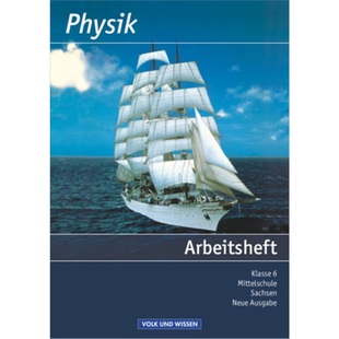 预订不退不换德语 Physik - Ausgabe Volk und Wissen - Mittelschule Sachsen - 6. Schuljahr[9783060100705]