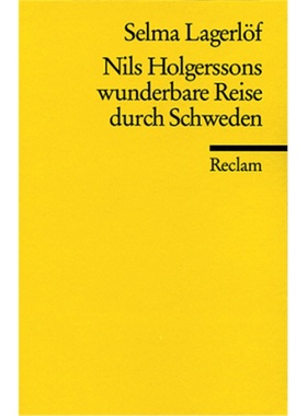 预订【德语】 Nils Holgerssons wunderbare Reise durch Schweden[9783150039830]