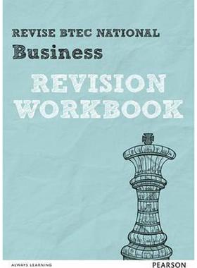 预订Pearson REVISE BTEC National Business Revision Workbook:for home learning, 2021 assessments and 2022 exams