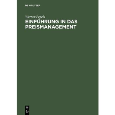 预订【德语】 Einfuhrung in das Preismanagement: