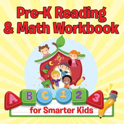 预订不退不换Pre-K Reading & Math Workbook for Smarter Kids
