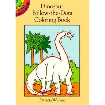 【按需印刷】Dinosaur Follow-the-Dots Coloring Book