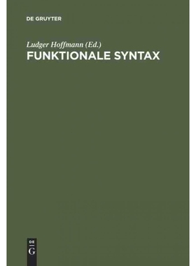 按需印刷不退不换DEG Funktionale Syntax[9783110176315]