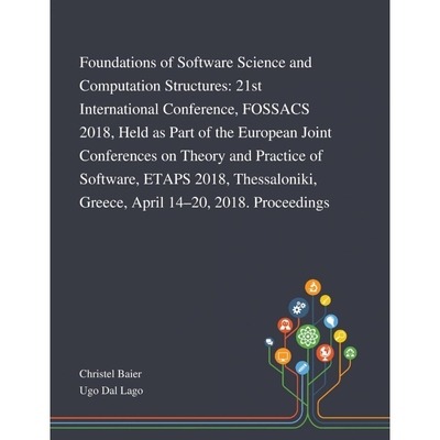 按需印刷不退不换Foundations of Software Science and Computation Structures[9781013269424]