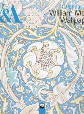 预订V&A: William Morris Wallpapers Wall Calendar 2026 (Art Calendar)[9781835623794]