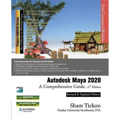 按需印刷Autodesk Maya 2020[9781640570023]