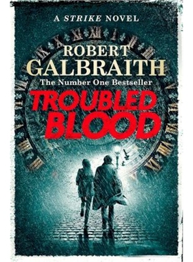 Troubled Blood (Cormoran Strike 5) UK Edition 神探科莫兰·斯特莱克 系列5：真血 英文原版 JK罗琳化名新书 【上海外文书店】