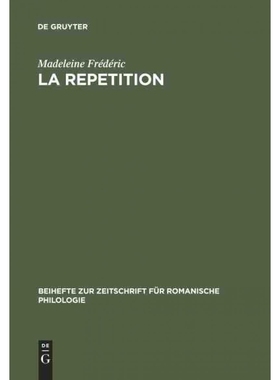 按需印刷DEG La repetition[9783484521995]