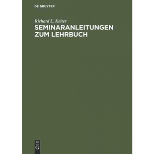 按需印刷不退不换DEG Seminaranleitungen zum Lehrbuch[9783112309896]