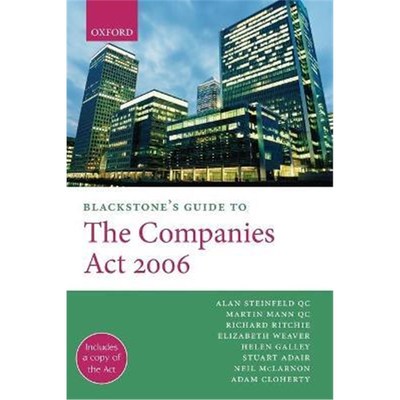 按需印刷Blackstone's Guide to the Companies Act 2006[9780199217106]