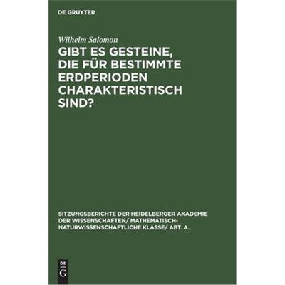 预订【德语】 Gibt es Gesteine, die für bestimmte Erdperioden charakteristisch sind?: