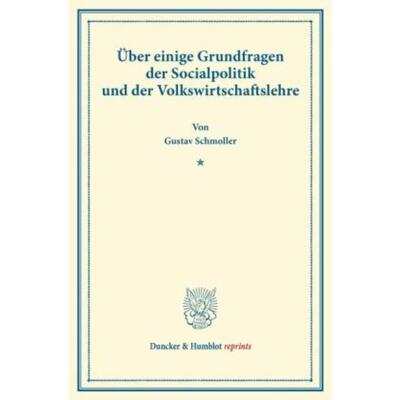 预订【德语】 uber einige Grundfragen der Socialpolitik