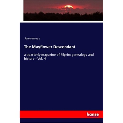 预订【德语】The Mayflower Descendant[9783348066754]
