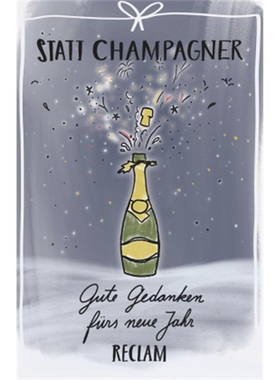 预订【德语】Statt Champagner[9783150196212]