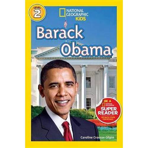2级别 国家地理分级读物 National Geographic Readers: Barack Obama (Level 2) 英文原版儿童阅读 巴拉克·奥巴马（传记）